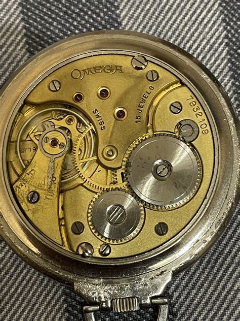 omega pocket watch serial number authentication|vintage omega pocket watch identification.